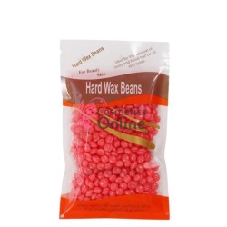 Ceara traditionala elastica cu capsuni, tip granule, punga 100 g, Hard Wax Beans